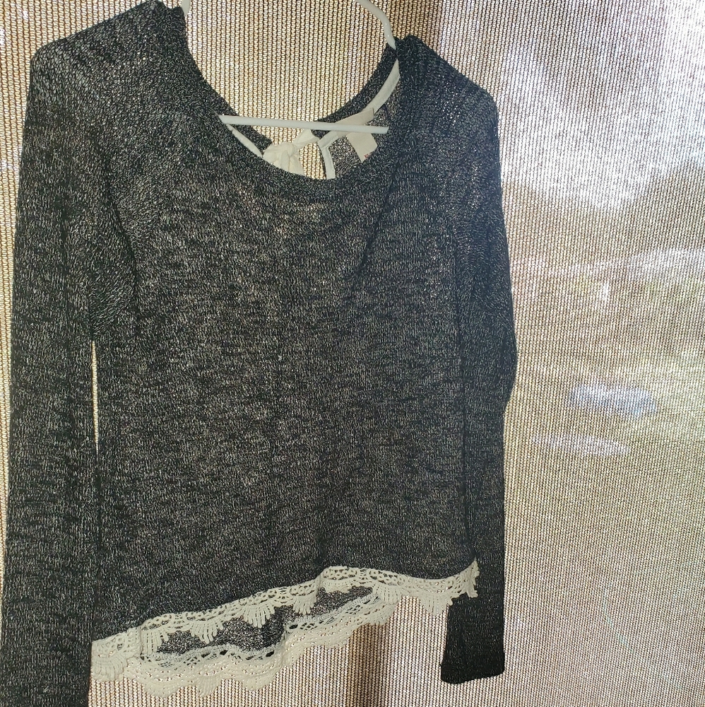 Black Knit Sweater